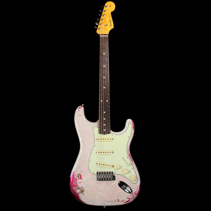 Fender Custom Wildwood 10 '61 Stratocaster Aged White Blonde over Pink Paisley 2016