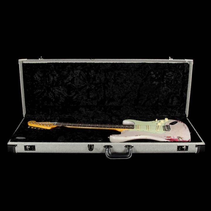 Fender Custom Wildwood 10 '61 Stratocaster Aged White Blonde over Pink Paisley 2016