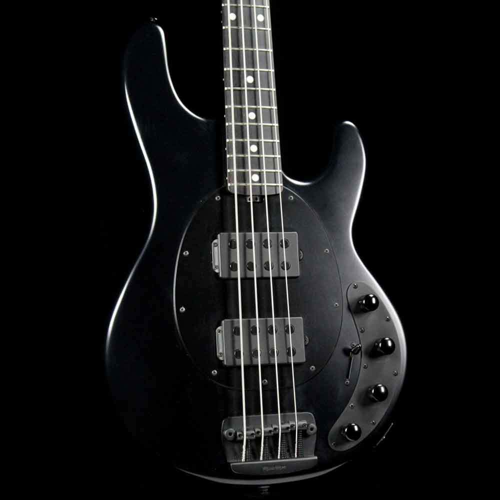 Ernie Ball Music Man StingRay HH Bass Stealth Black 2017 — 1