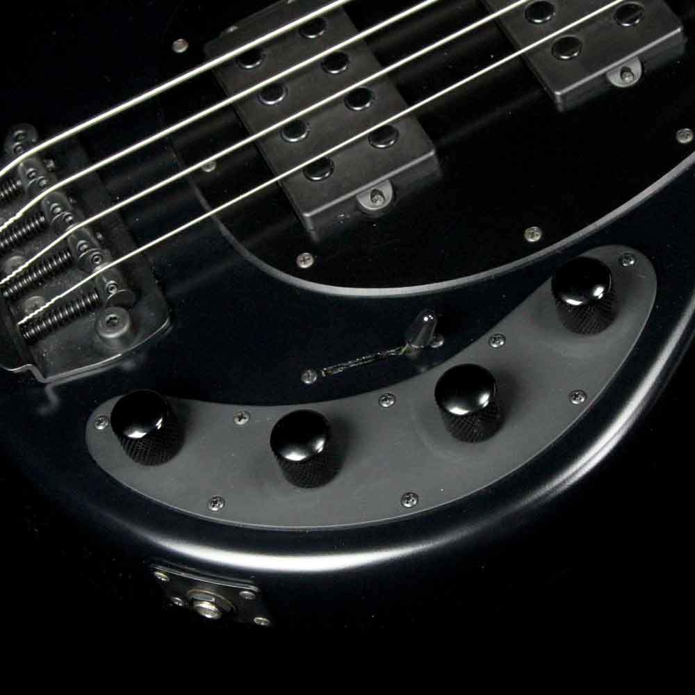 Ernie Ball Music Man StingRay HH Bass Stealth Black 2017 — 7