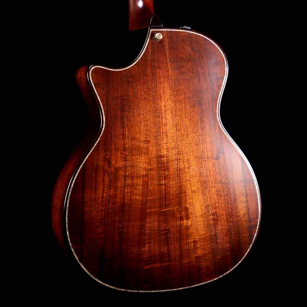 Taylor K14ce Builder's Edition V-Class Silent Satin Kona Burst — 9