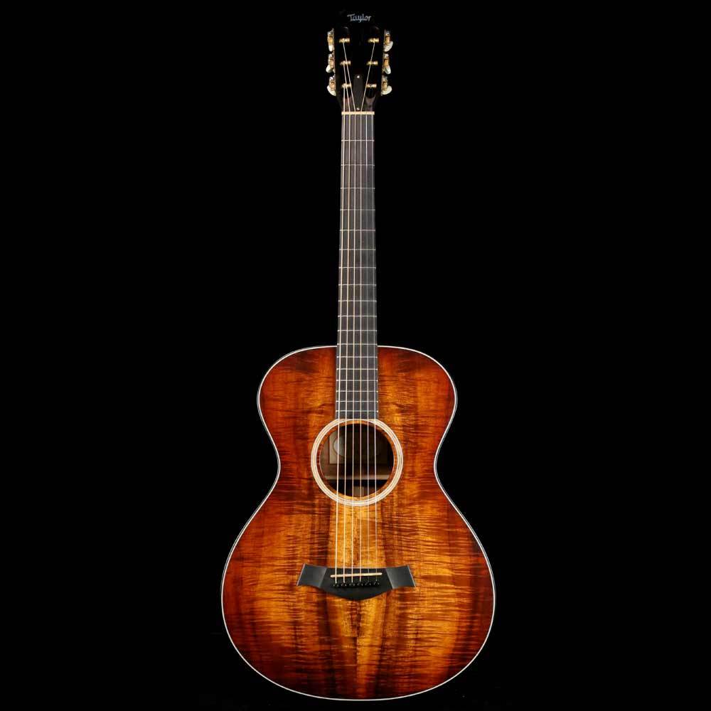 Taylor BTO 12-Fret Grand Concert Koa Acoustic Shaded Edgeburst 2014 — 2