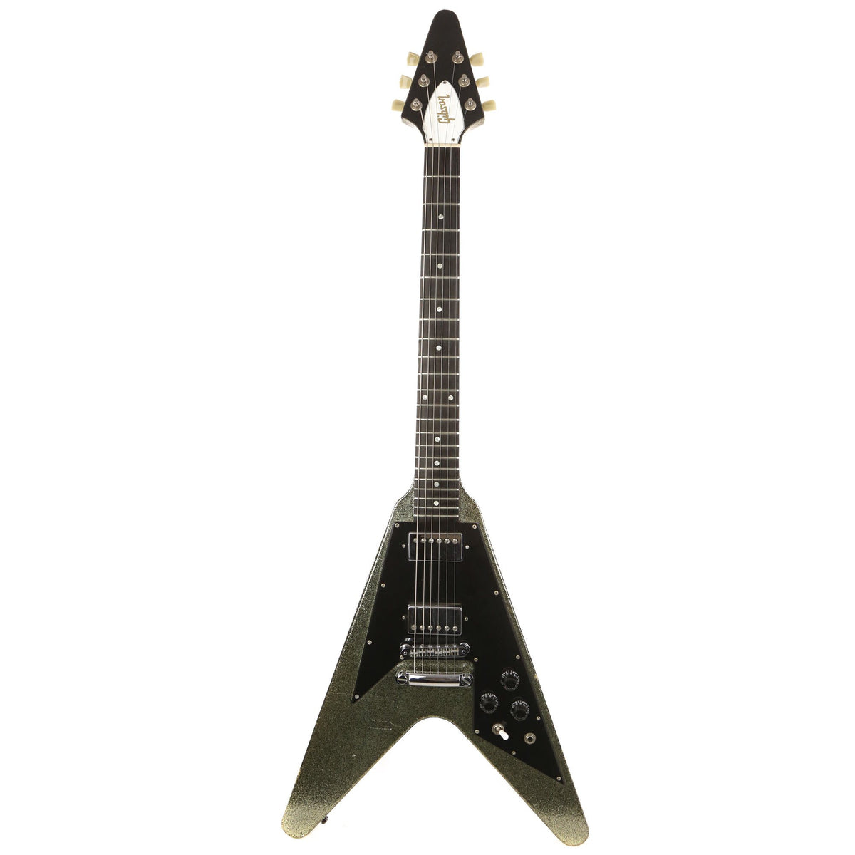 Gibson Flying V Silver Sparkle One-Off 1998 — 2