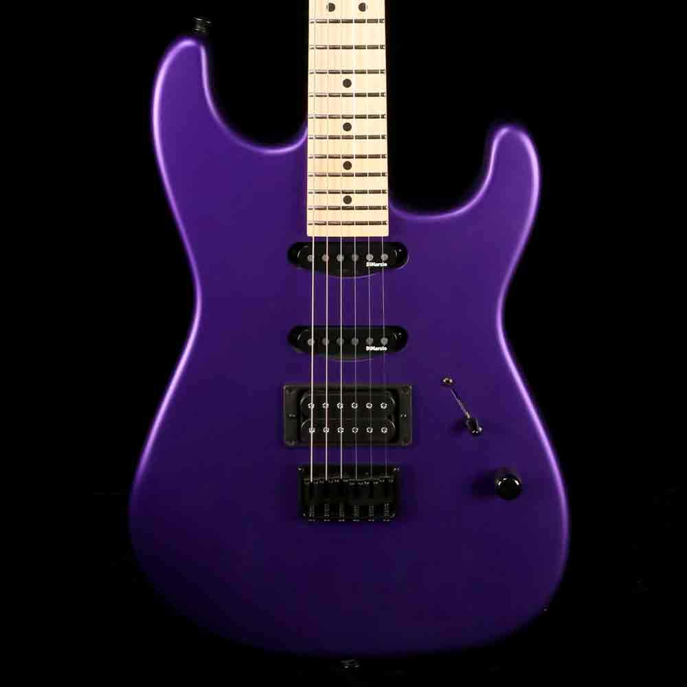 Charvel USA Select San Dimas Style 1 HSS HT Satin Plum Maple Fretboard — 1
