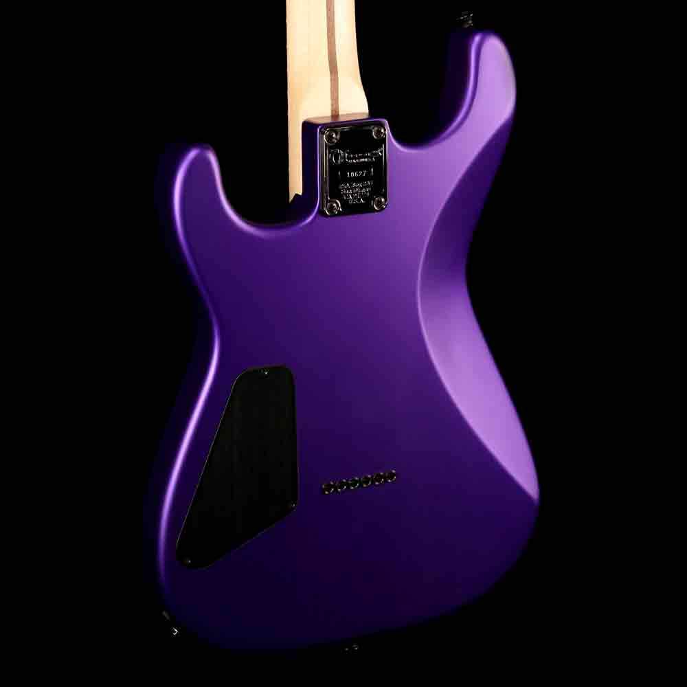 Charvel USA Select San Dimas Style 1 HSS HT Satin Plum Maple Fretboard — 9
