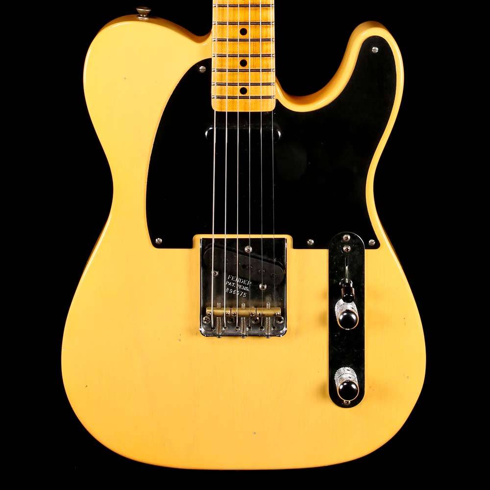 Fender Custom Shop 2019 ’52 Telecaster Journeyman Relic Aged Nocaster Blonde — 1