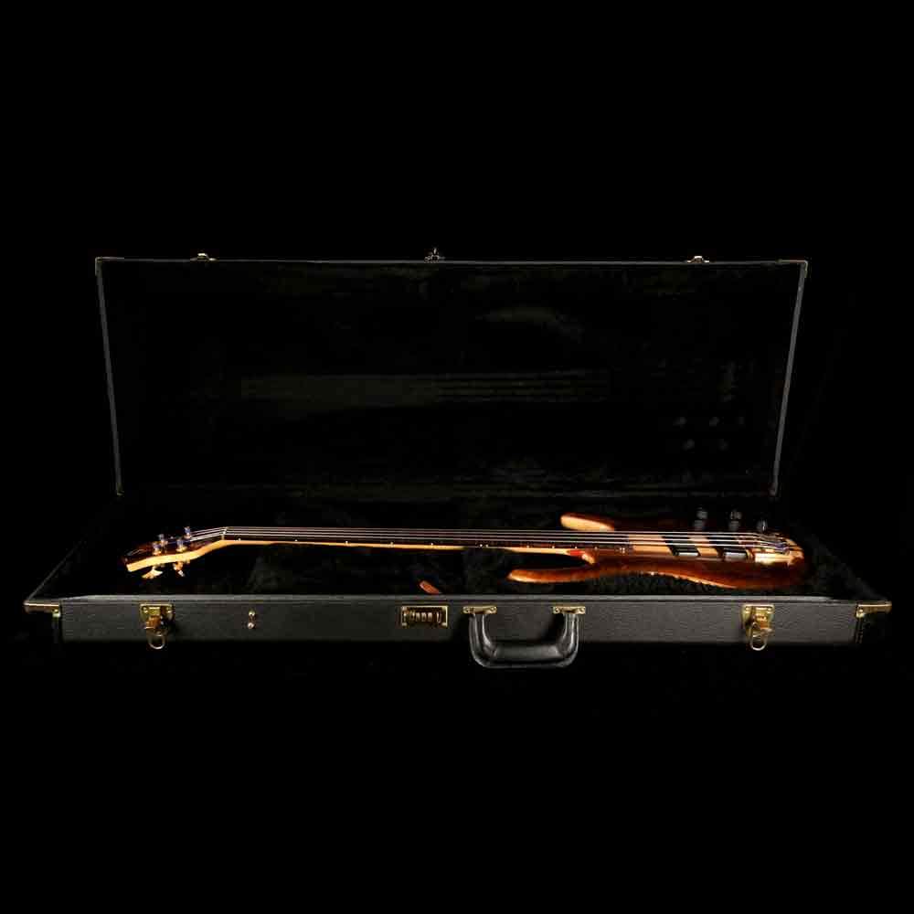 Ken Smith BSR-4EG Flame Walnut Fretless Bass Natural — 10