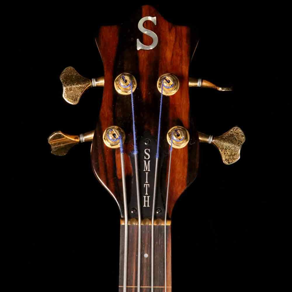 Ken Smith BSR-4EG Flame Walnut Fretless Bass Natural — 4