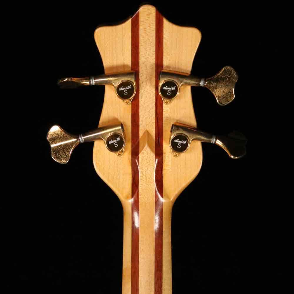 Ken Smith BSR-4EG Flame Walnut Fretless Bass Natural — 5