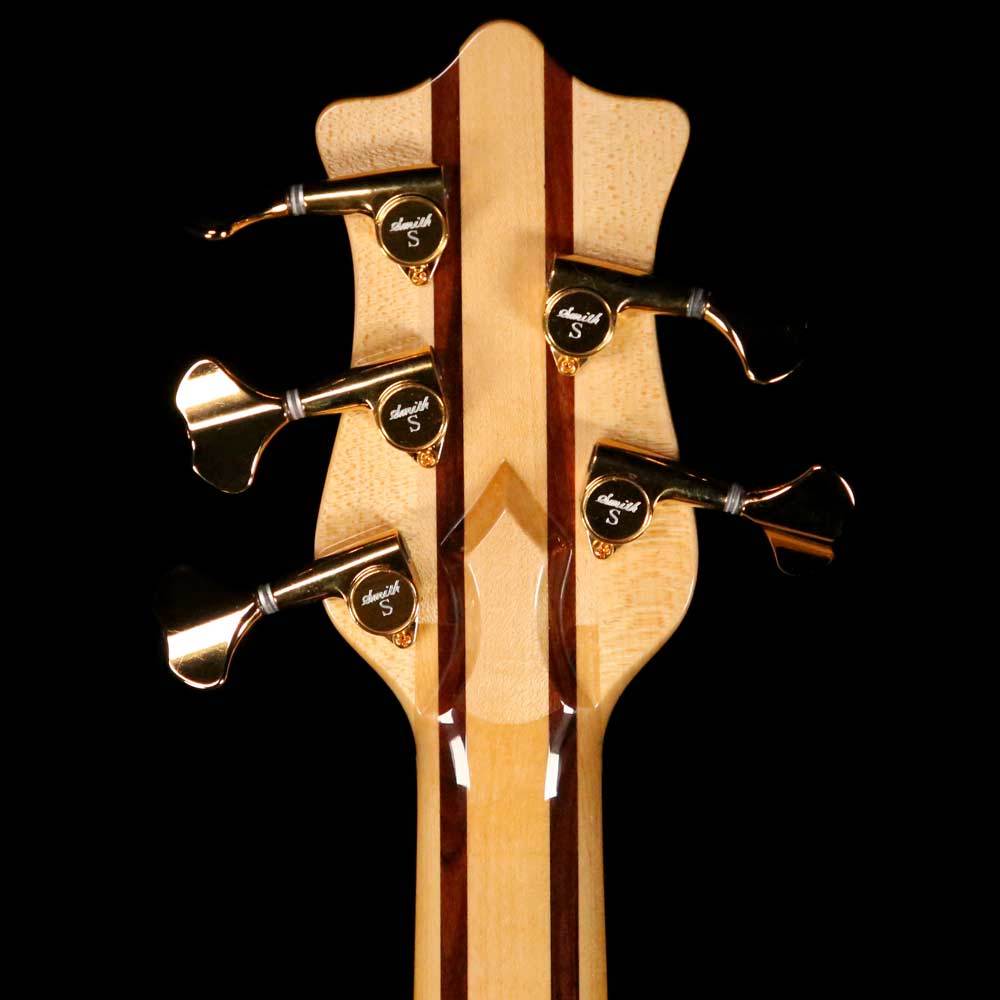 Ken Smith BSR-5EG Zebrawood 5-String Bass Natural — 5
