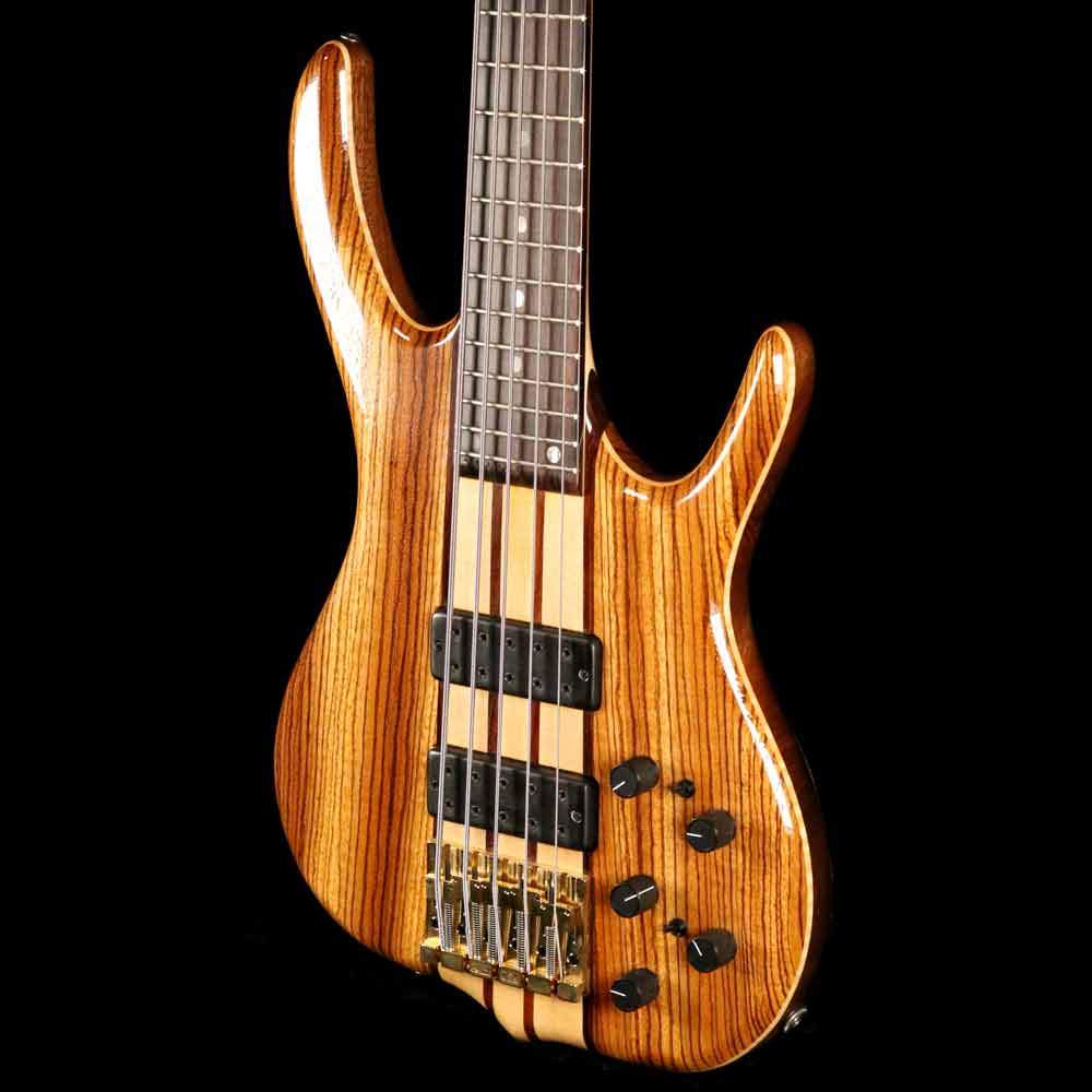 Ken Smith BSR-5EG Zebrawood 5-String Bass Natural — 7