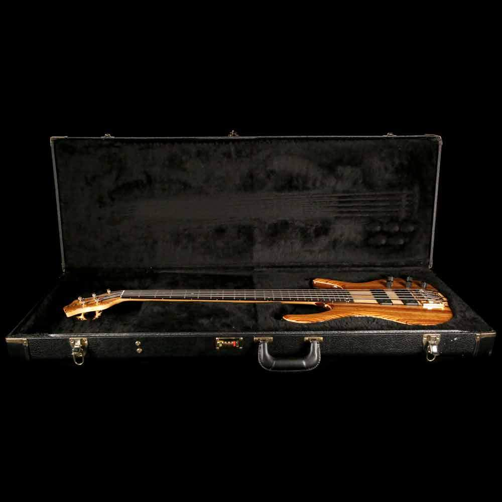 Ken Smith BSR-5EG Zebrawood 5-String Bass Natural — 9
