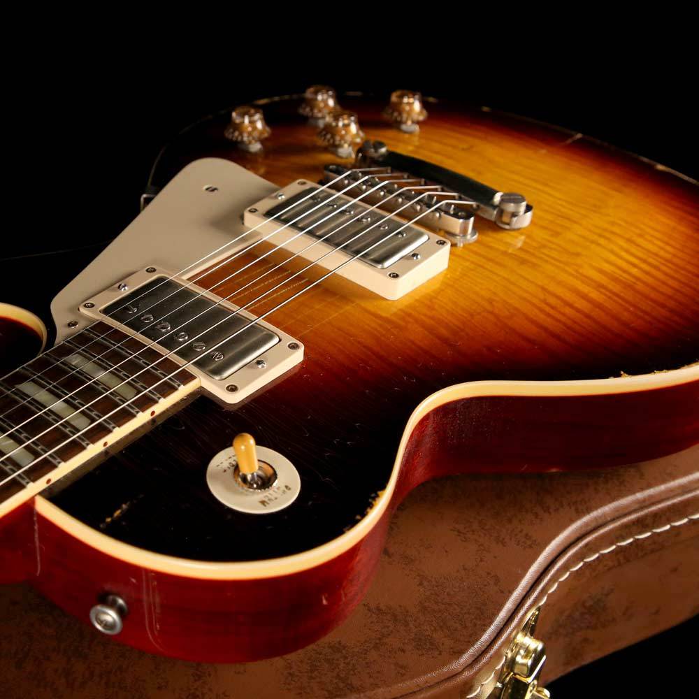 Gibson Custom Shop '59 Les Paul Murphy Ultra Aged Music Zoo Exclusive Faded Tobacco Burst 2014 — 5
