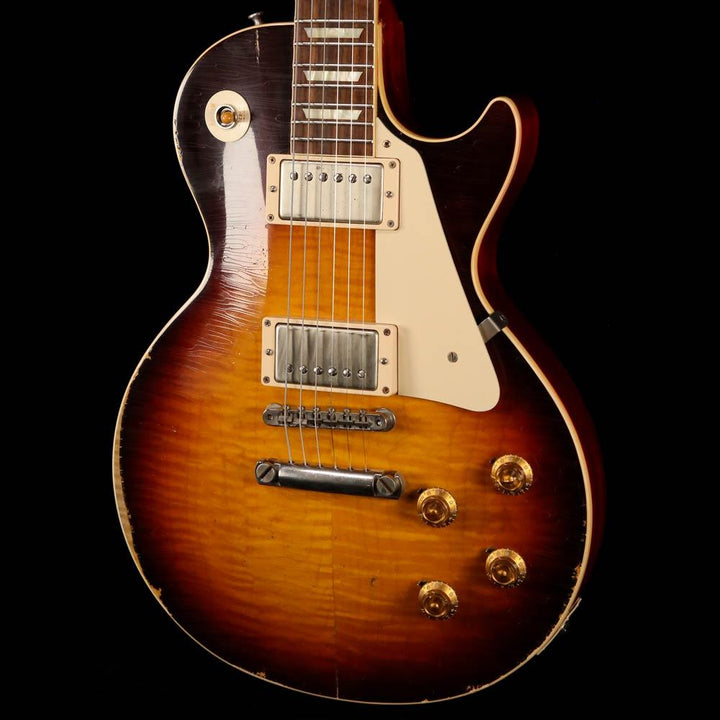 Gibson Custom Shop '59 Les Paul Murphy Ultra Aged Music Zoo Exclusive Faded Tobacco Burst 2014