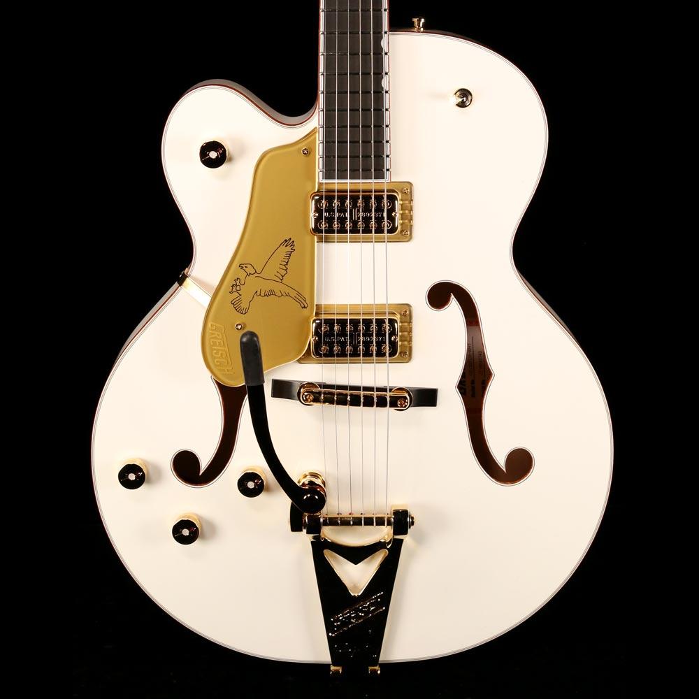 Gretsch G6136T Players Edition White Falcon Left-Handed White — 1