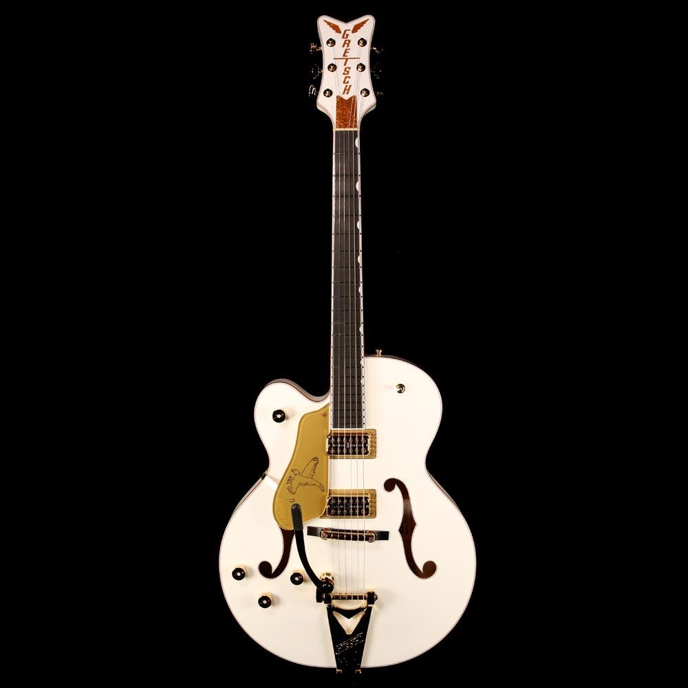 Gretsch G6136T Players Edition White Falcon Left-Handed White — 2