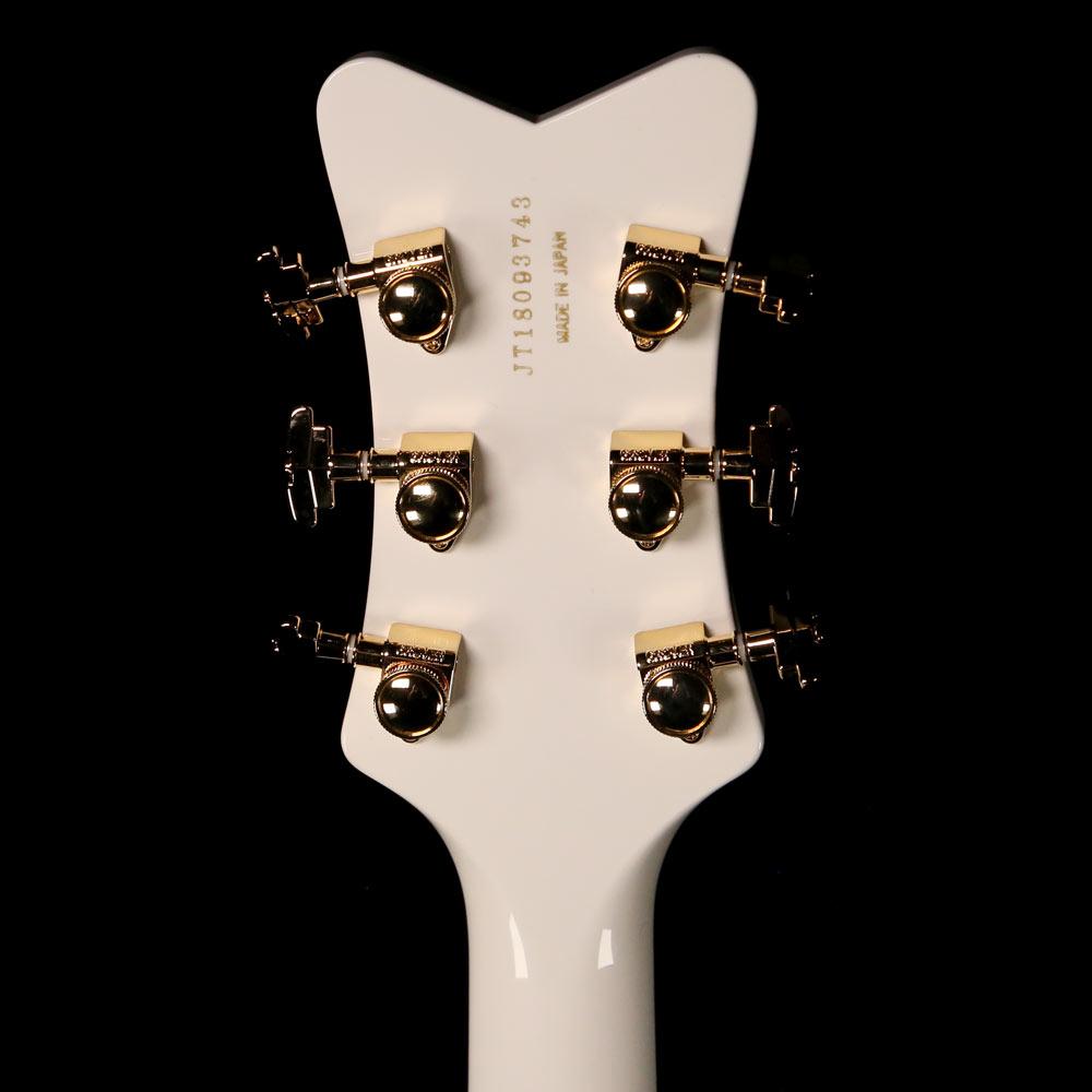 Gretsch G6136T Players Edition White Falcon Left-Handed White — 5