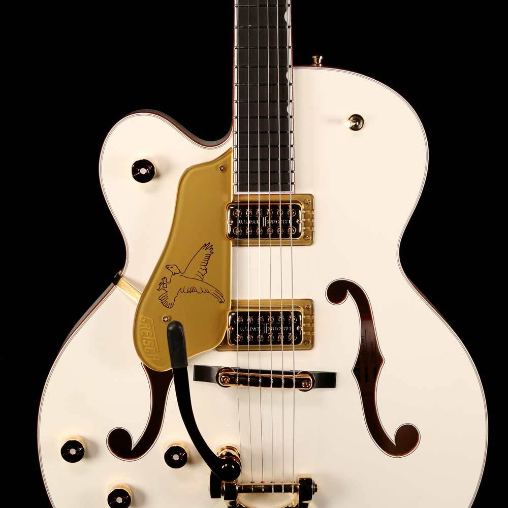 Gretsch G6136T Players Edition White Falcon Left-Handed White — 6