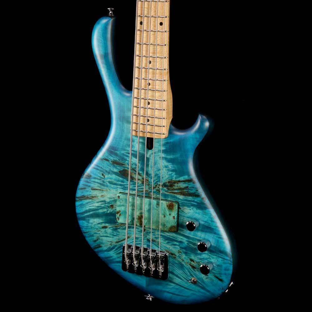 Mensinger Eagle 5-String Bass Blue Burst — 7