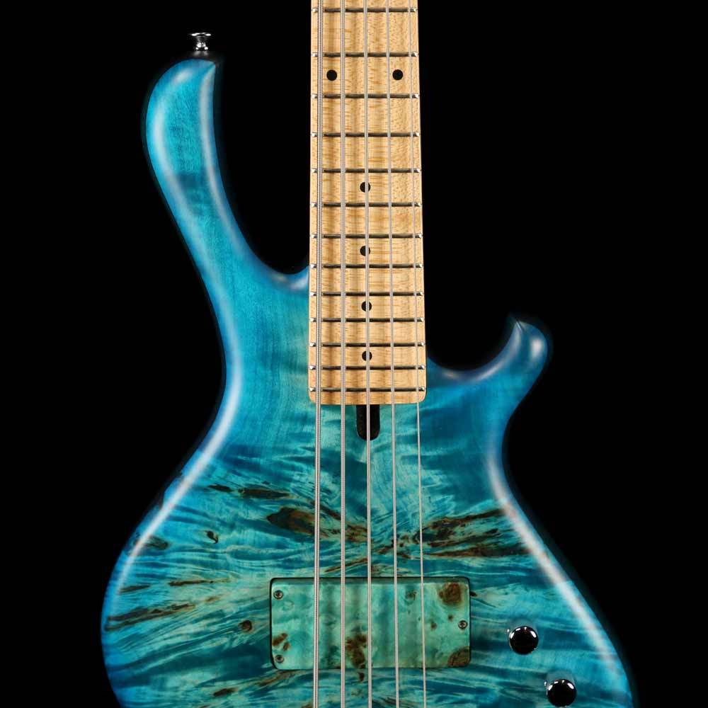 Mensinger Eagle 5-String Bass Blue Burst — 8