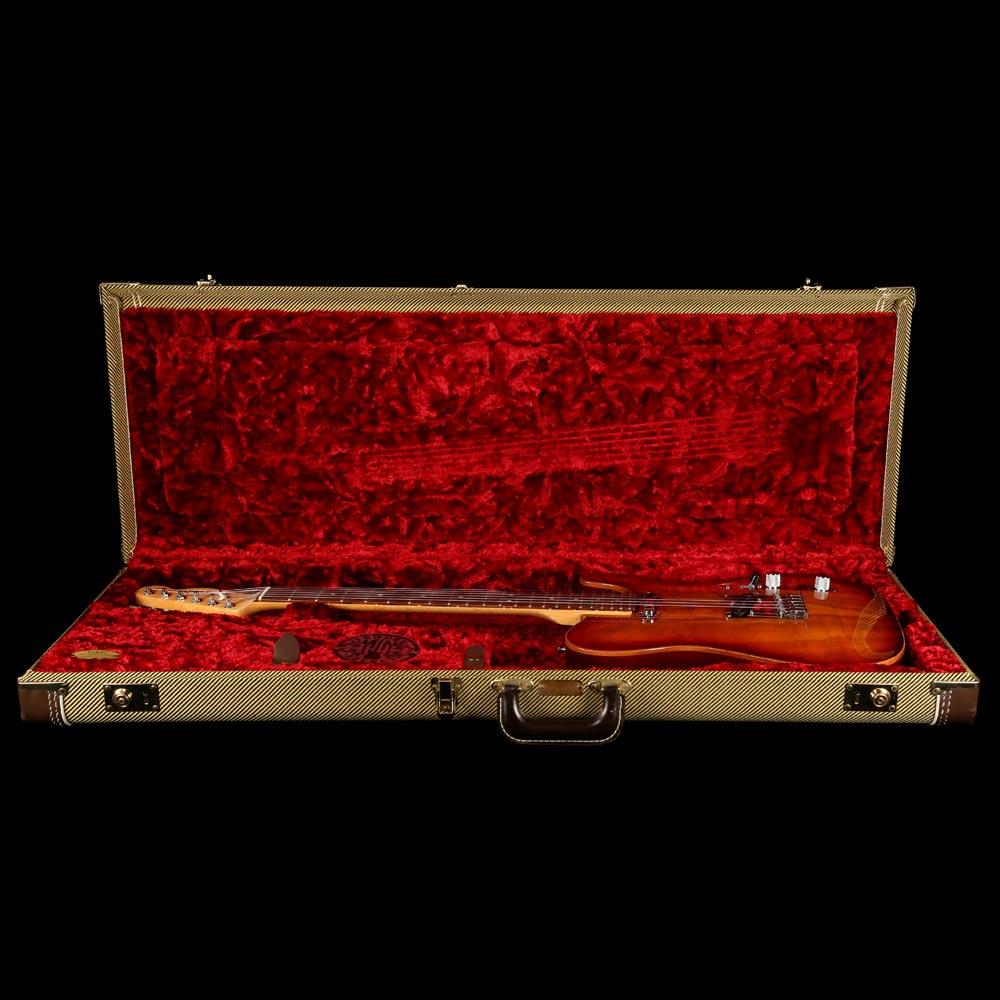 Fender Select Telecaster Koa Top Sienna Edge Burst 2012 — 7
