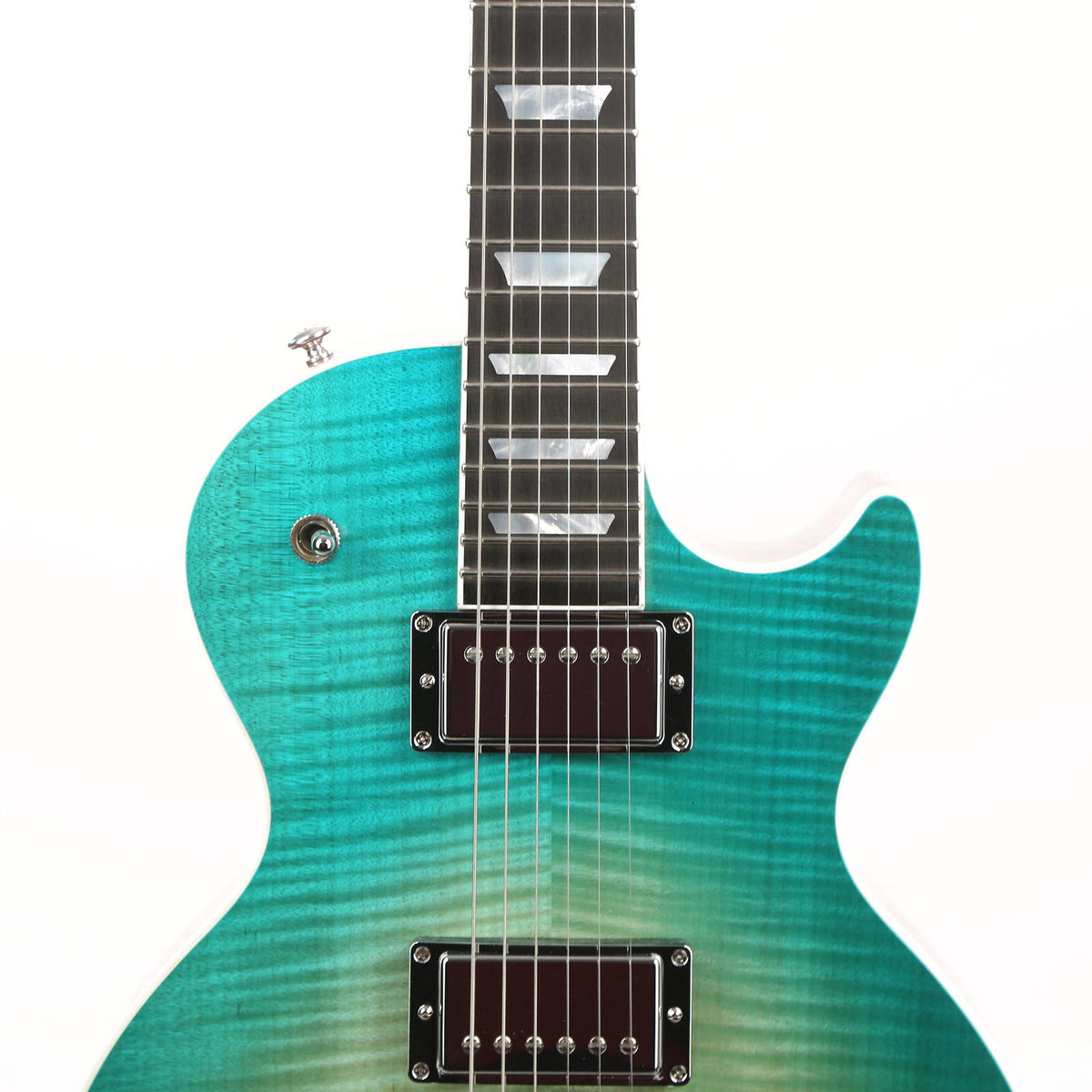 Gibson Les Paul High Performance Seafoam Fade — 6