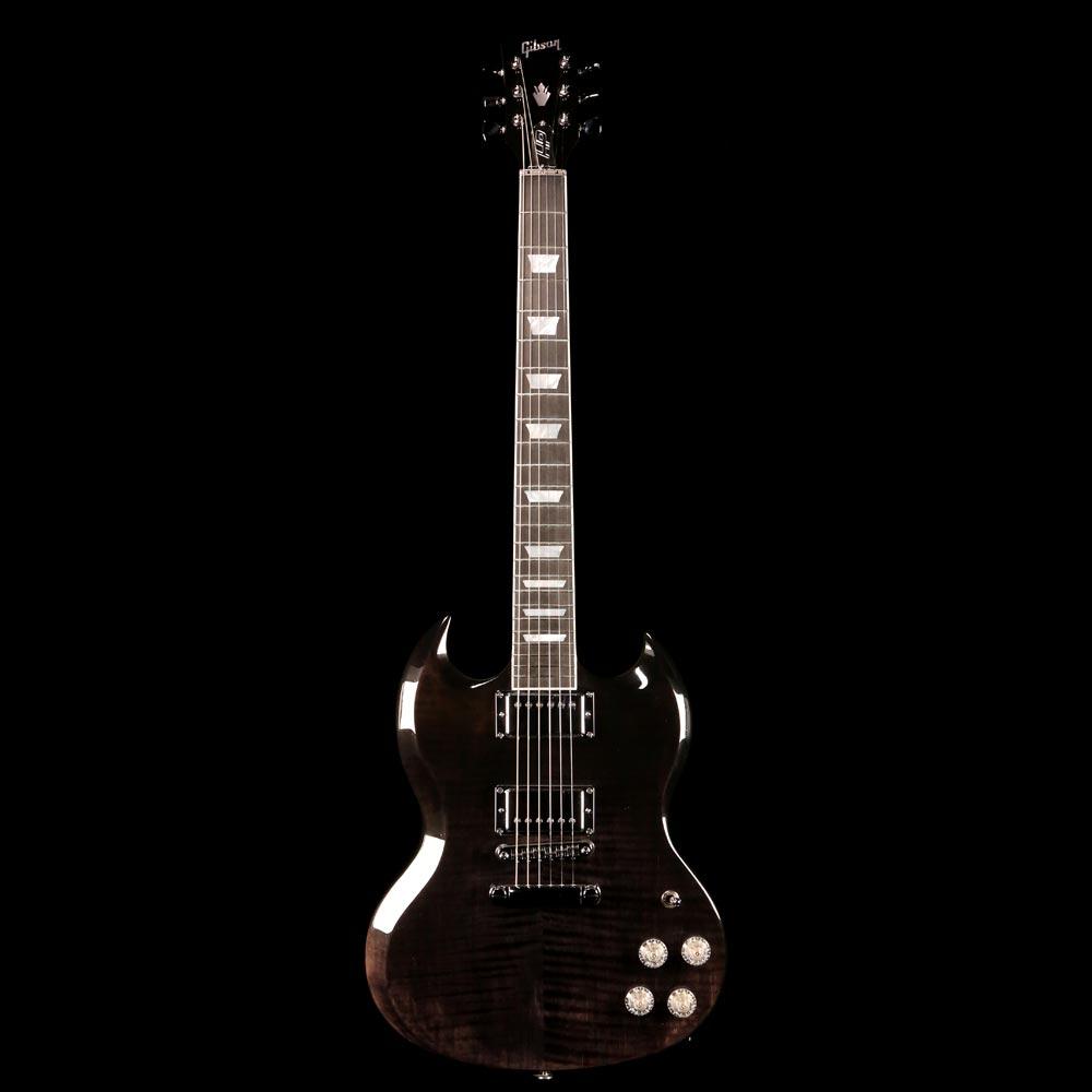 Gibson SG High Performance 2019 Trans Ebony Fade — 2