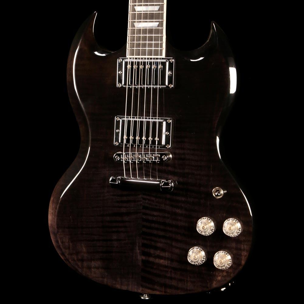 Gibson SG High Performance 2019 Trans Ebony Fade — 5