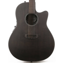Ovation 2771STGES Main Street Balladeer Acoustic-Electric Ebony Stain