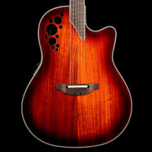 Ovation ExoticWood Elite Deep Contour Acoustic Aged Natural Burst On Koa