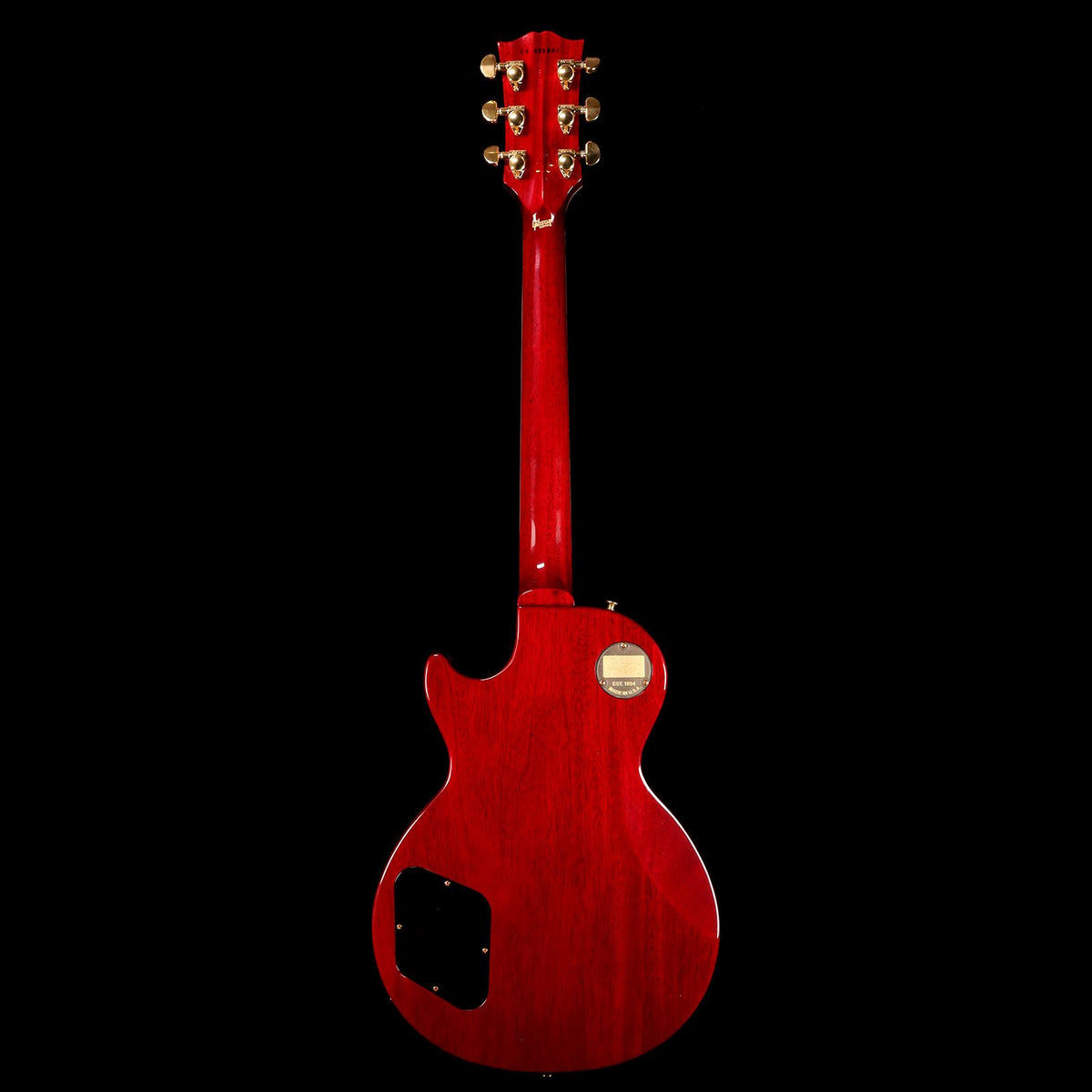Gibson Custom Shop Modern Les Paul Custom Heartwood Antique Viking Red Gloss — 3