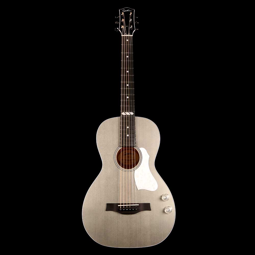 Godin Rialto JR Satina Gray HG Q-Discrete | The Music Zoo