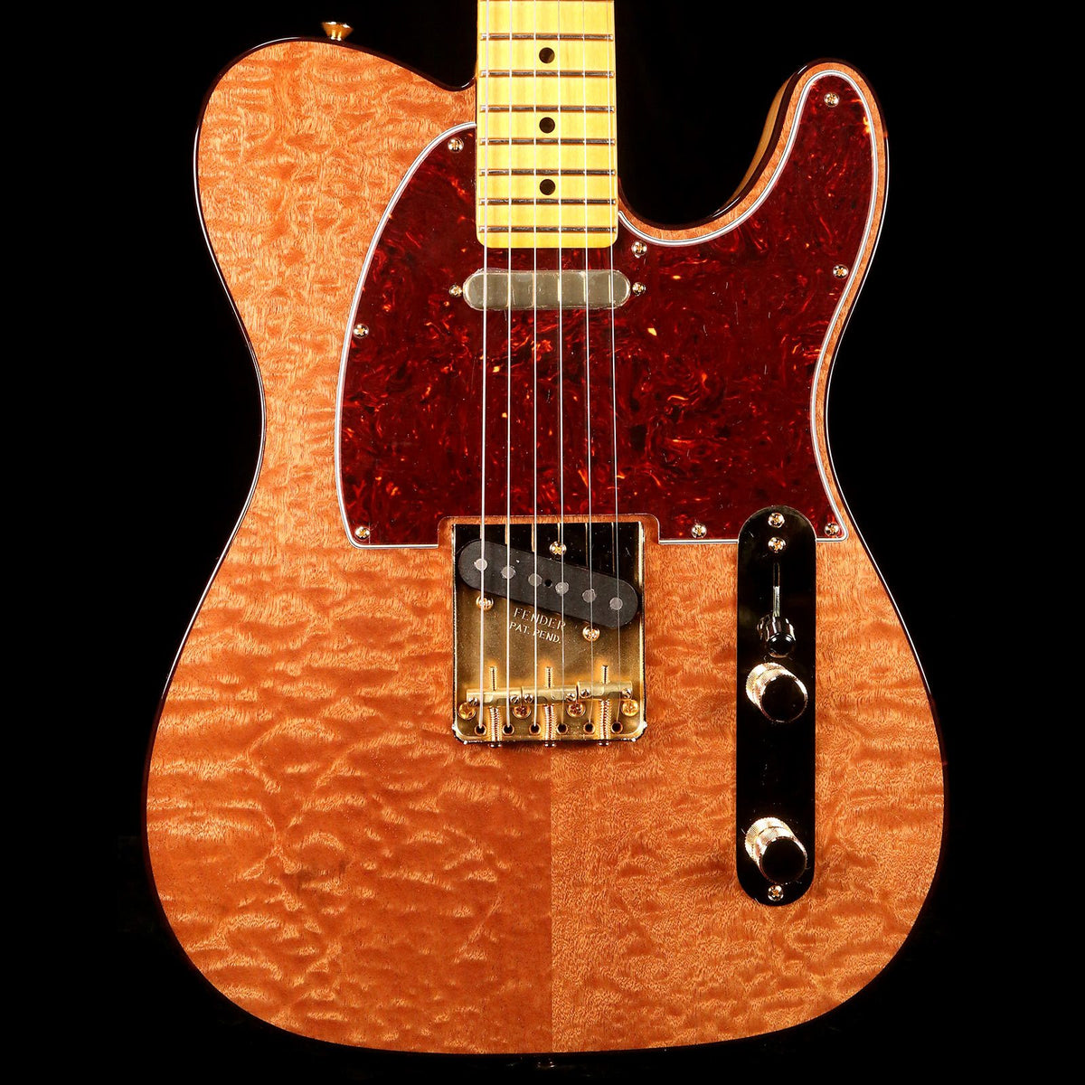 Fender Rarities Red Mahogany Top Telecaster Natural — 1