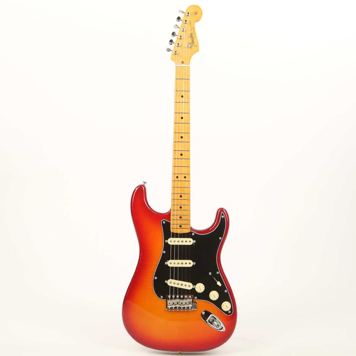 Fender Rarities Flame Ash Top Stratocaster Plasma Red Burst — 2