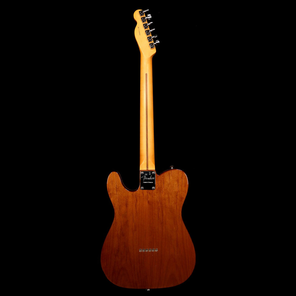 Fender Rarities Chambered Telecaster Flame Maple Top Natural — 3