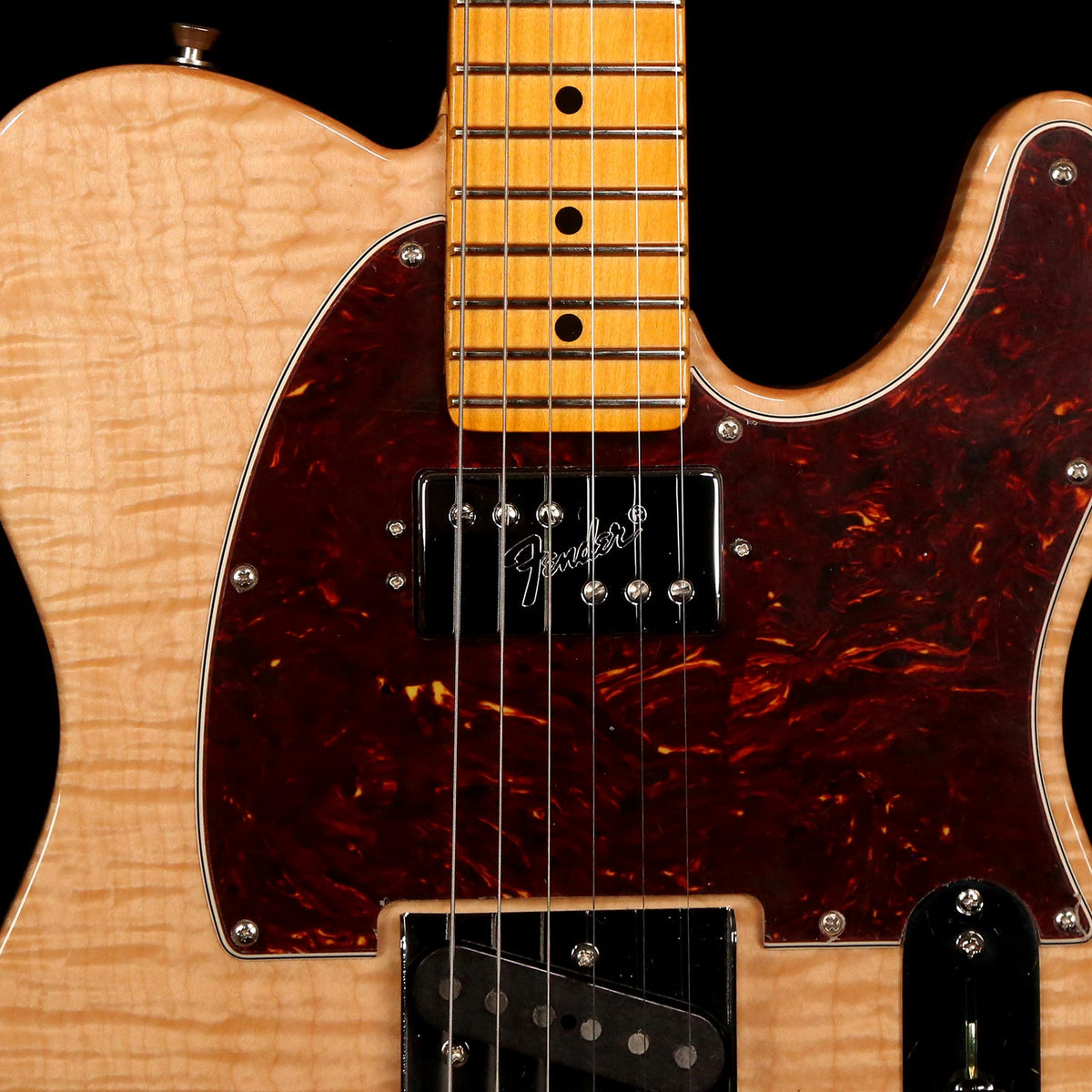Fender Rarities Chambered Telecaster Flame Maple Top Natural — 6