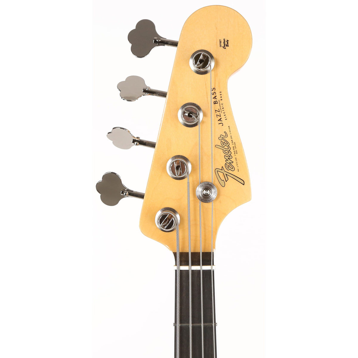 Fender Rarities Flame Ash Top Jazz Bass Plasma Red  Burst — 4