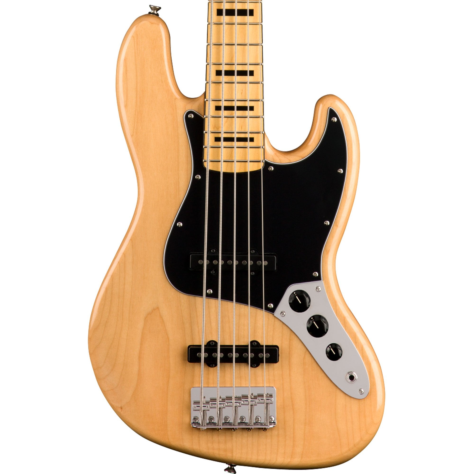 Squier Classic Vibe '70s Jazz Bass V Natural | The Music Zoo