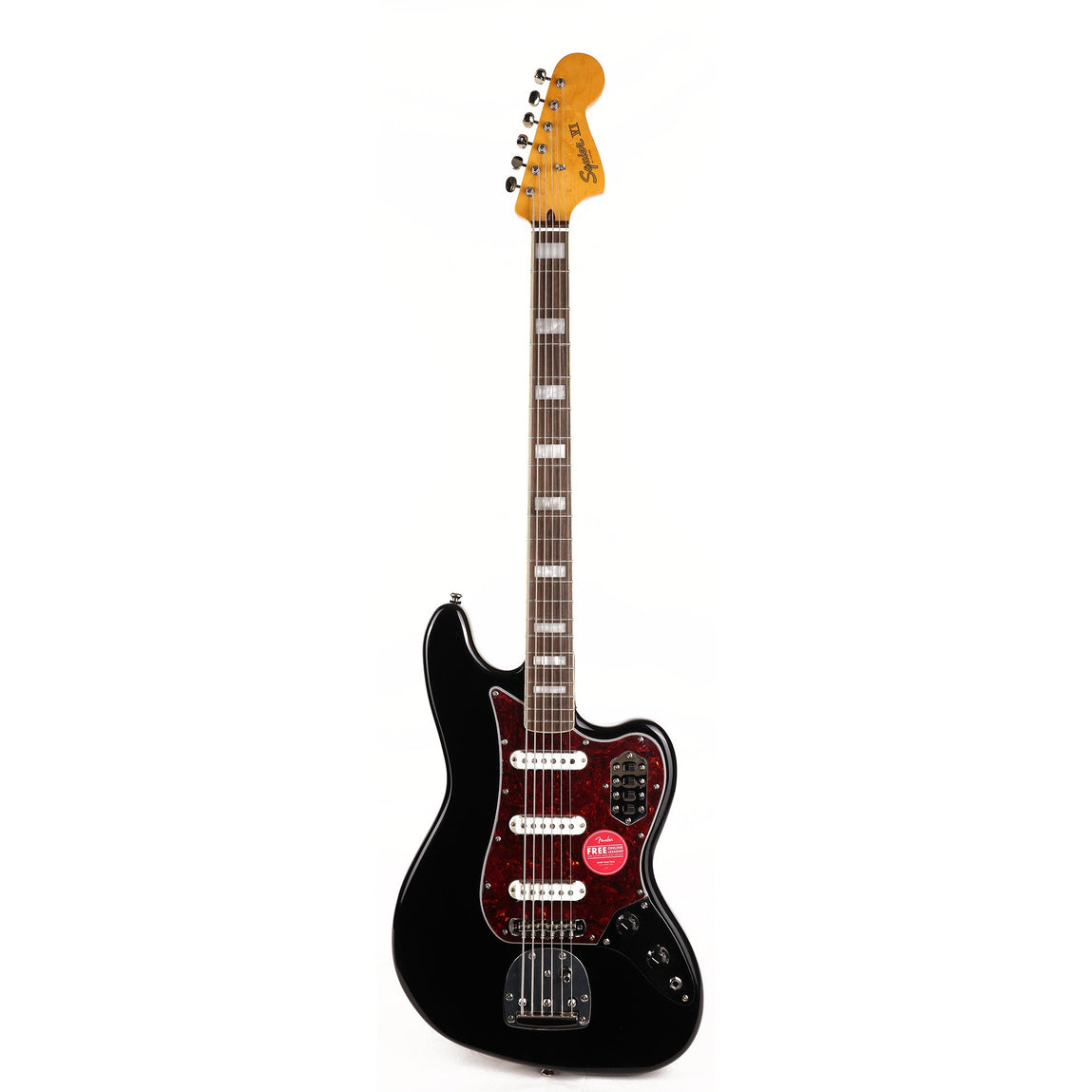 ベース Squier by Fender Classiv Vibe Bass VI Squier Classic Vibe Bass VI Black | The Music Zoo