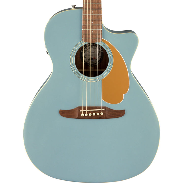 Fender California Series Newporter Player Acoustic-Electric Ice Blue Satin
