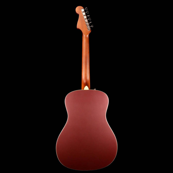 Fender California Series Malibu Player Burgundy Satin