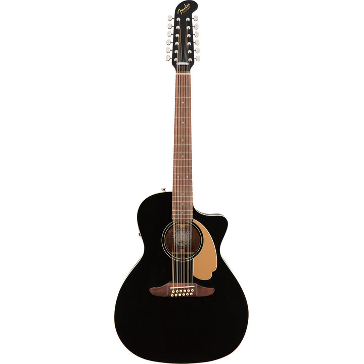 Fender California Player Series Villager 12-String Acoustic-Electric Black