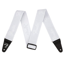 Fender Weightless Elastic Guitar Strap White