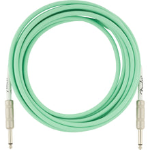 Fender Original Series Instrument Cable 15 Feet Surf Green