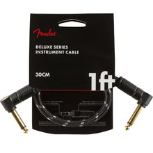 Fender Deluxe Series 1 Foot Patch Cable Black Tweed