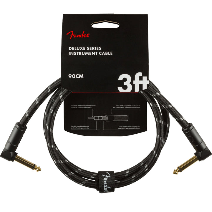 Fender Deluxe Series 3 Feet Cable Angled Ends