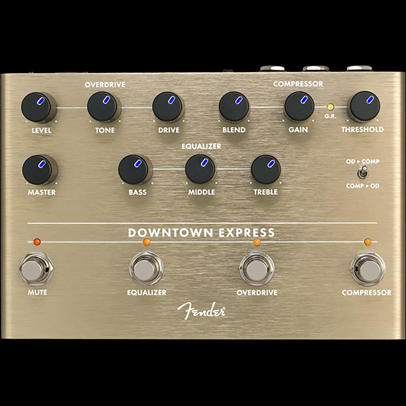 bass multieffekt pedal Fender Downtown Express Bass Multi-Effect Pedal