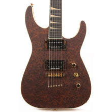 Jackson Custom Shop Soloist Flat Top Hardtail Burled Redwood