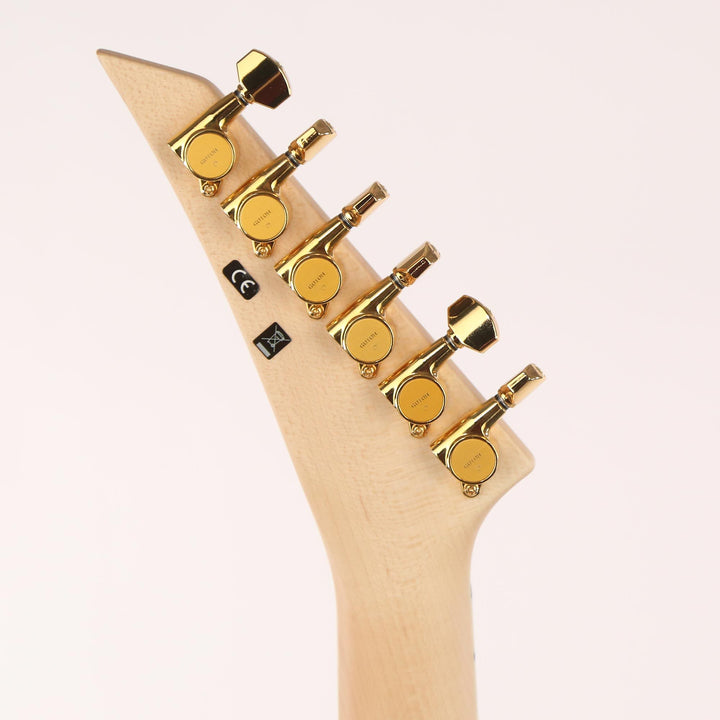 Jackson Custom Shop Soloist Flat Top Hardtail Burled Redwood