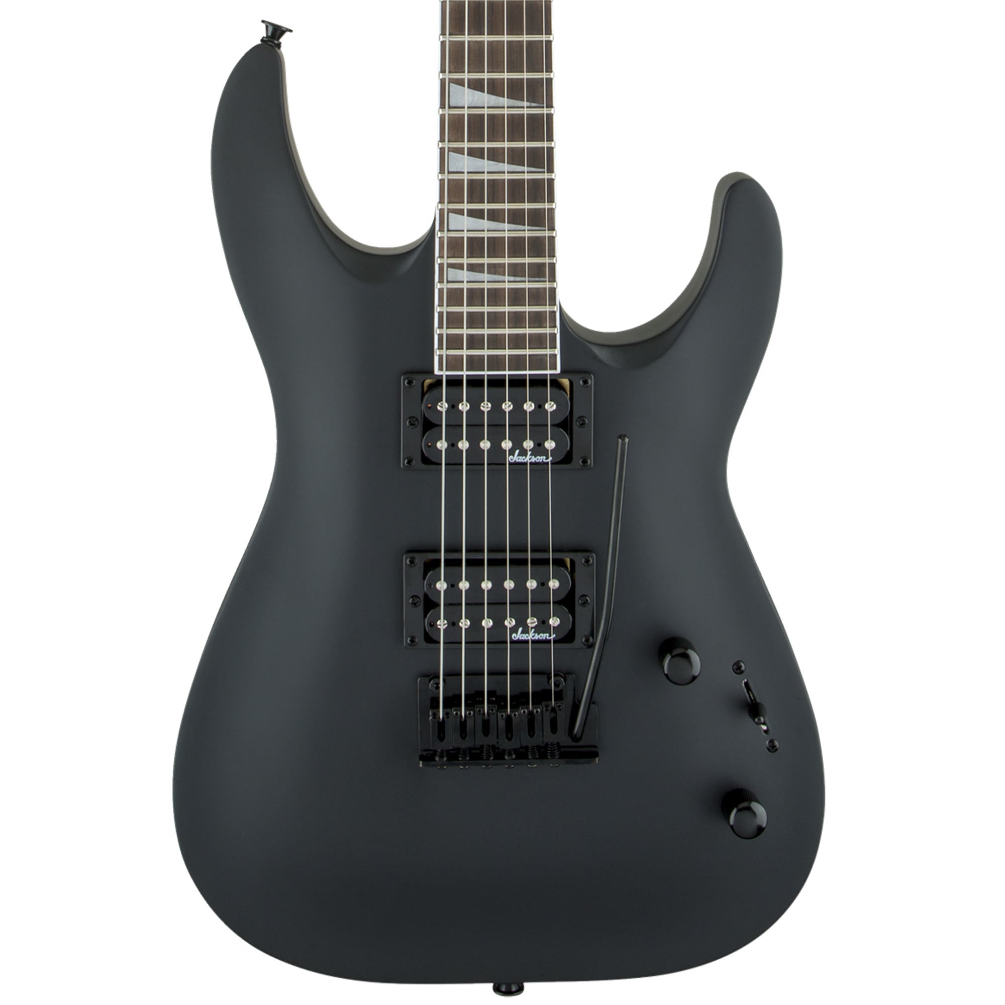 Jackson JS22 Dinky Arch Top DKA Satin Black | The Music Zoo